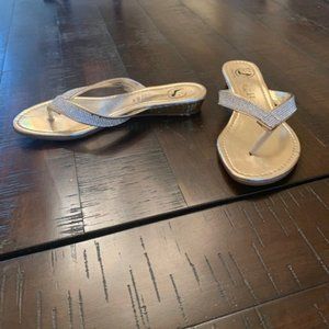 Bling flip flops